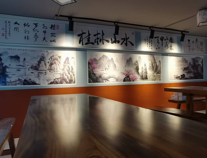 餐饮店广告装饰制作安装