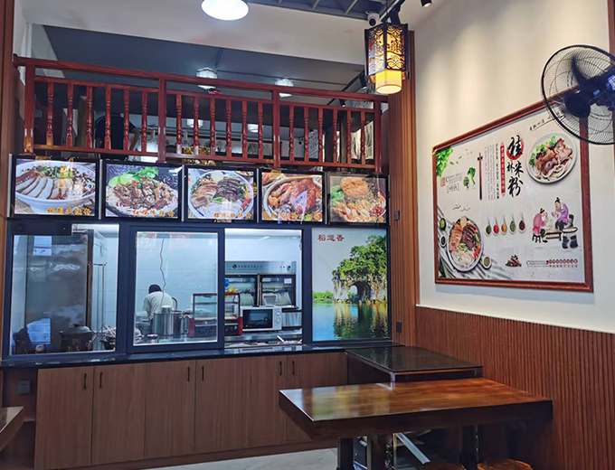 餐饮店广告装饰制作安装