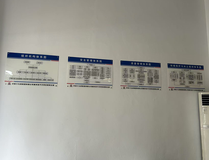 中铁19局广告制作安装